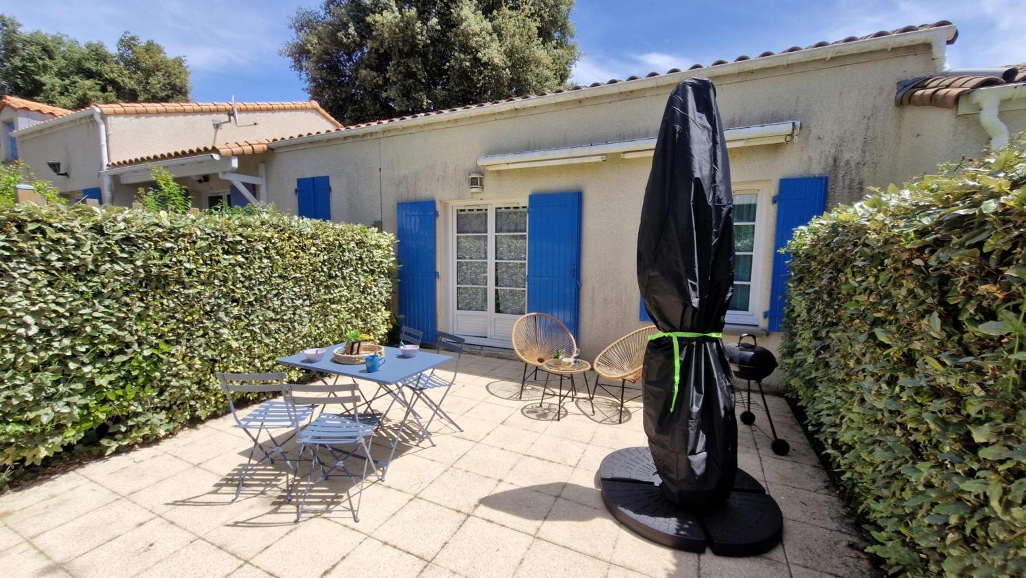 Meschers Sur Gironde - Maisonnette De Vacances - Terrasse - Proche Plage Meschers-sur-Gironde Exterior foto