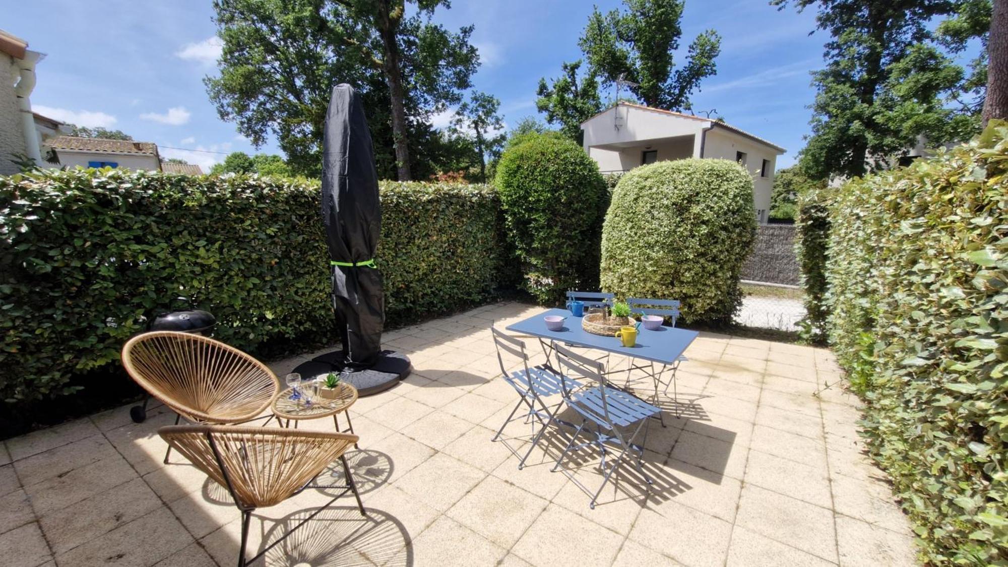 Meschers Sur Gironde - Maisonnette De Vacances - Terrasse - Proche Plage Meschers-sur-Gironde Exterior foto